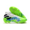 fodboldstøvler til mænd adidas Nemeziz 19+ FG Hvid Grøn Blå_1.jpg